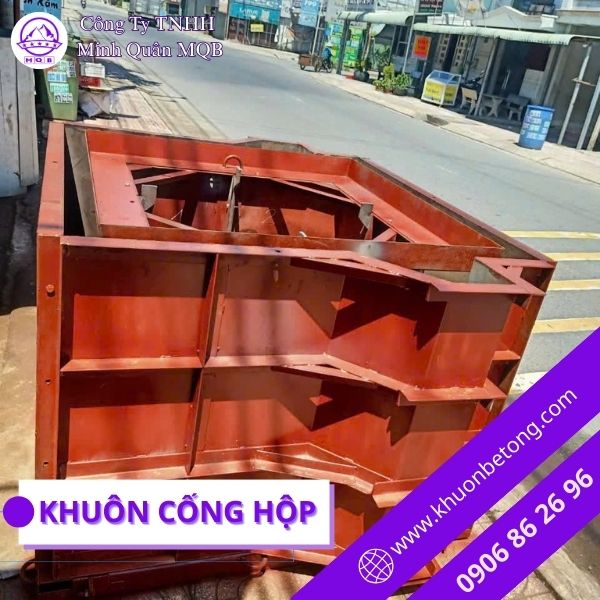 Cốp pha thép đúc cống hộp