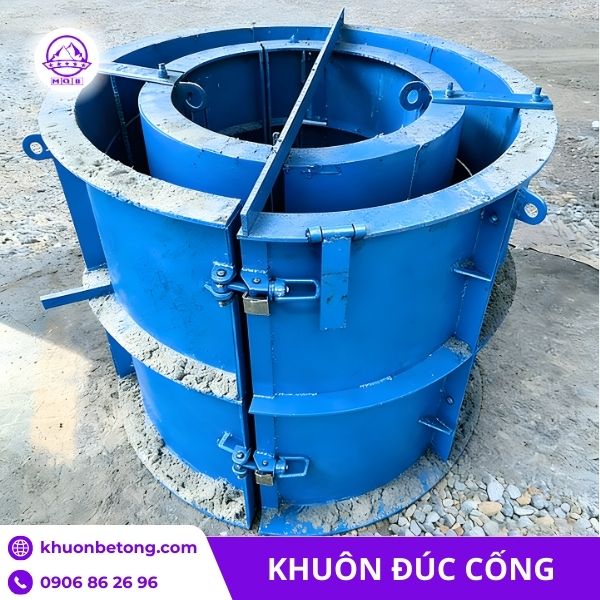 Khuôn cống bi tròn bằng thép