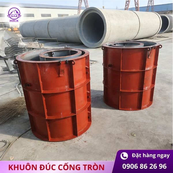 Khuôn đúc cống tròn cho xưởng thủ công