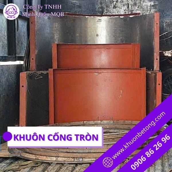 Khuôn đúc cống nửa mét bằng thép