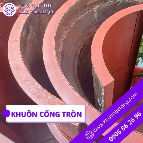 Khuôn đúc cống nửa mét làm bể phốt