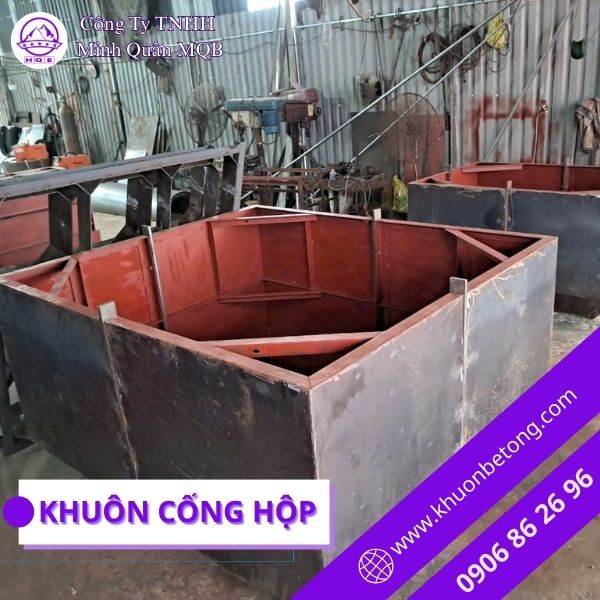 Khuôn thép đúc cống hộp