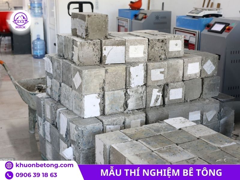 Mẫu thí nghiệm bê tông lập phương