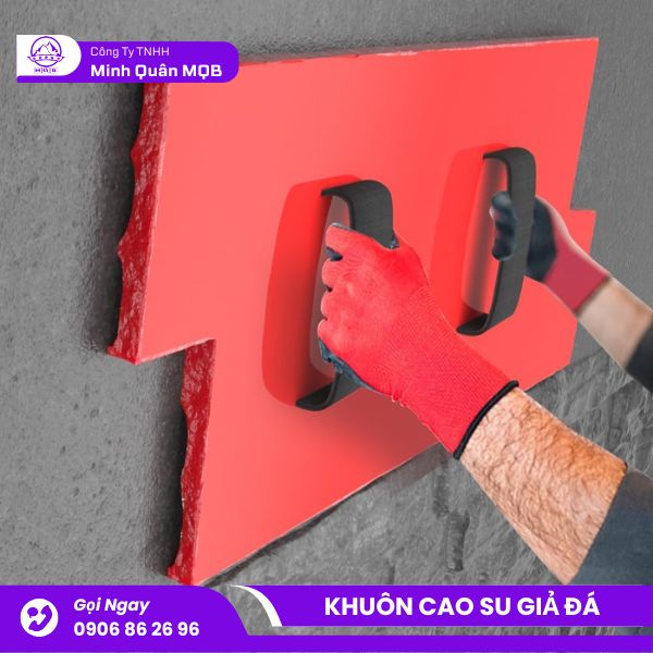 Khuôn áp giả đá tự nhiên bằng cao su