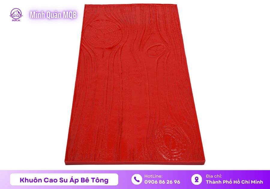 Khuôn cao su giả gỗ bê tông