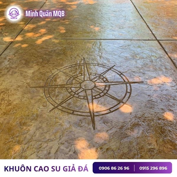 Khuôn cao su tròn giả đá cao cấp