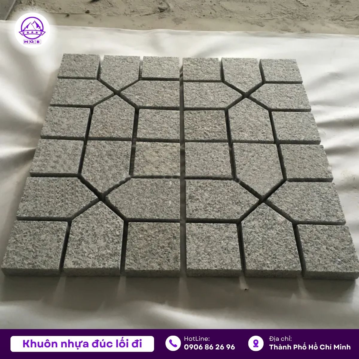 Khuôn đúc bê tông lối đi bằng nhựa