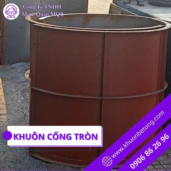 Khuôn đúc cống cao 1m bằng thép