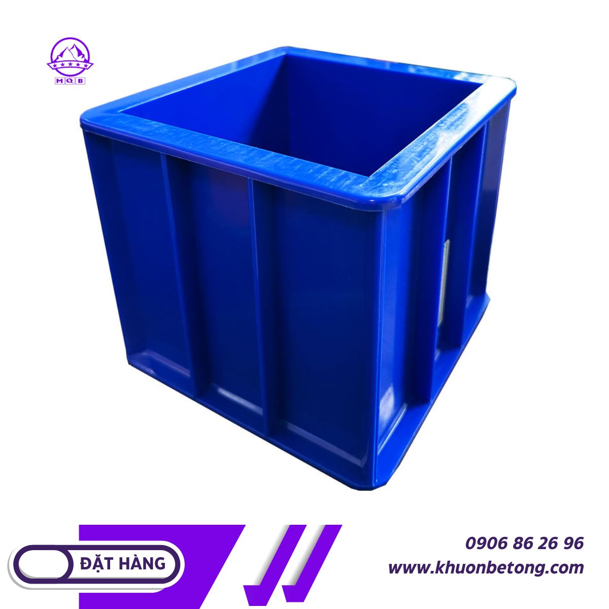 Khuôn đúc mẫu thử nén 150mm liền mảnh