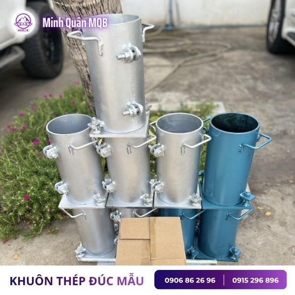 Khuôn đúc mẫu trụ bằng thép