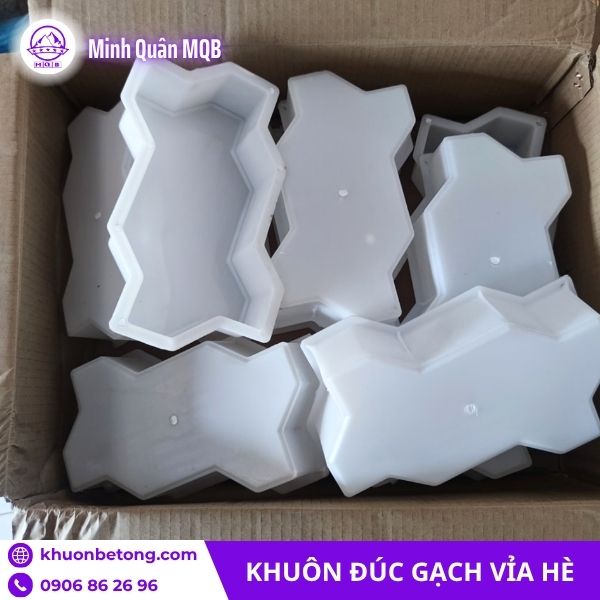 Khuôn gạch zic zac bằng nhựa