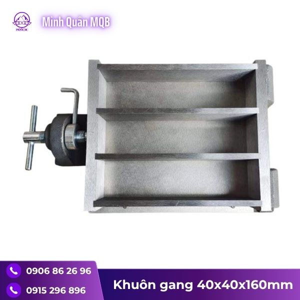 Khuôn mẫu ba ngăn bằng gang cao cấp