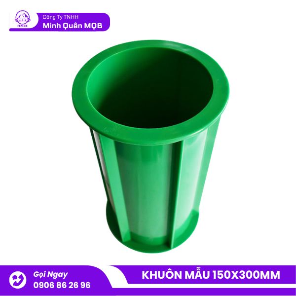 Khuôn mẫu bê tông 150x300mm bằng nhựa