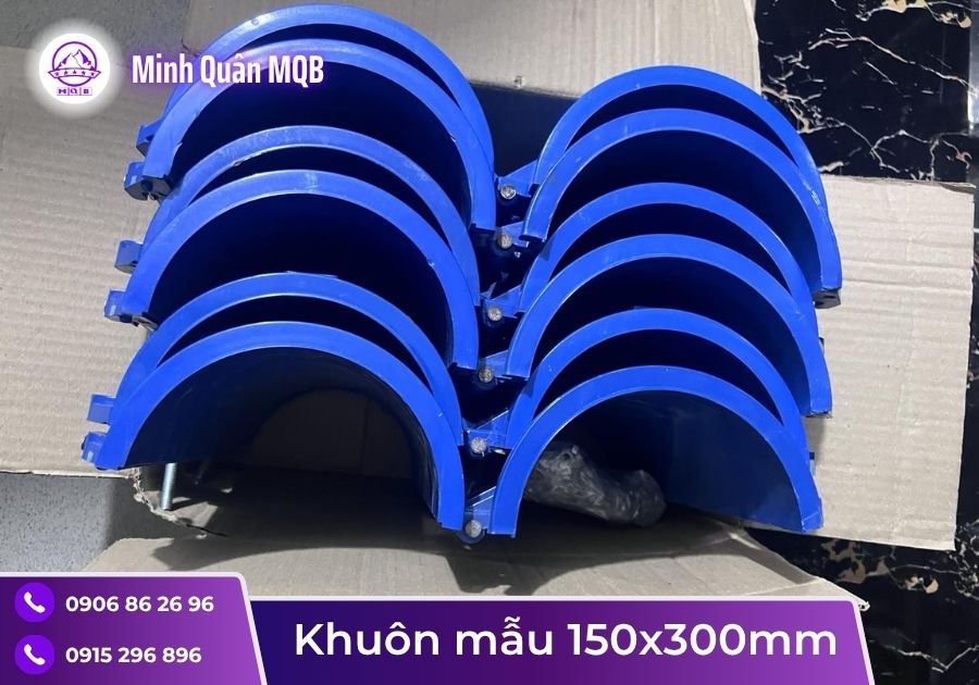 Khuôn mẫu trụ 150x300mm bằng nhựa