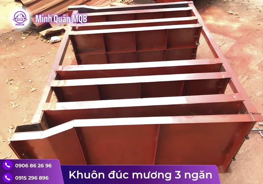 Khuôn mương thoát nước hở bằng thép