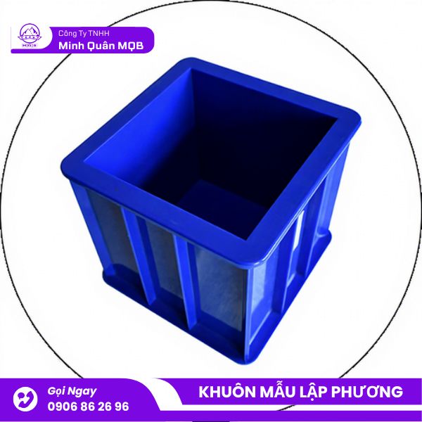 Khuôn nhựa lấy mẫu bê tông