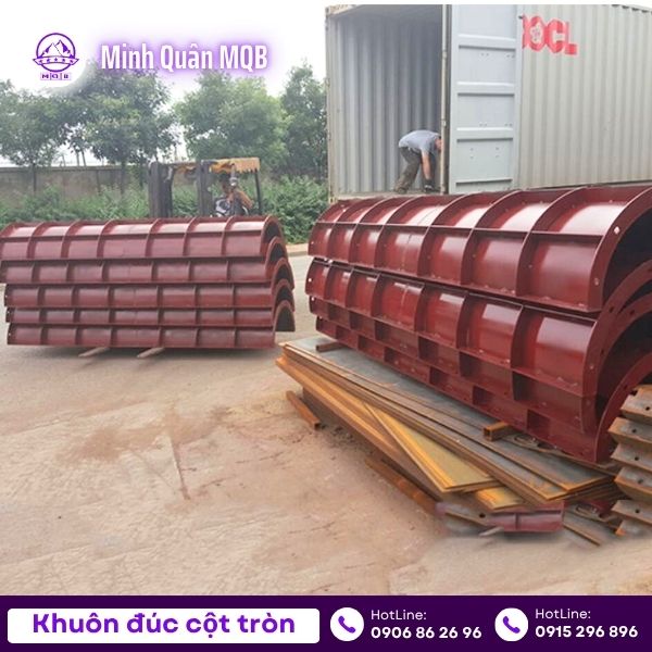 Cốp pha thép cột tròn cao cấp