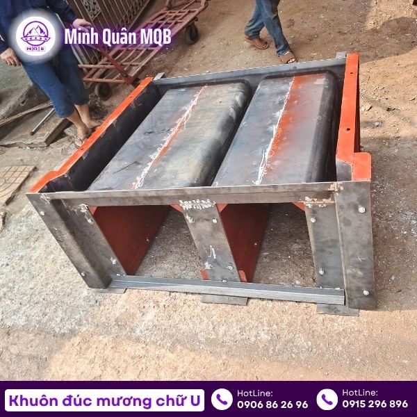 Gia công khuôn đúc rãnh chữ U
