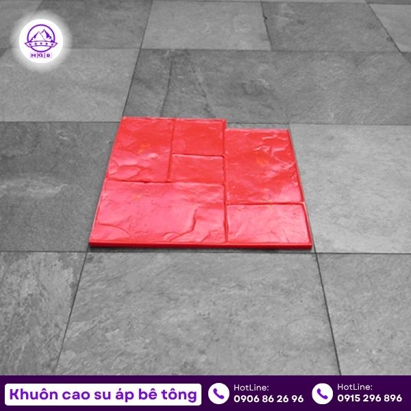 Khuôn dập hoa văn bê tông bằng cao su