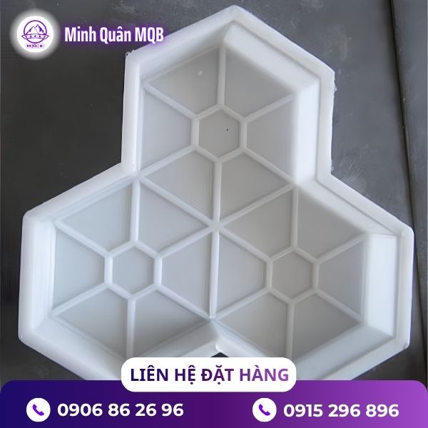Khuôn đúc gạch 3 lá