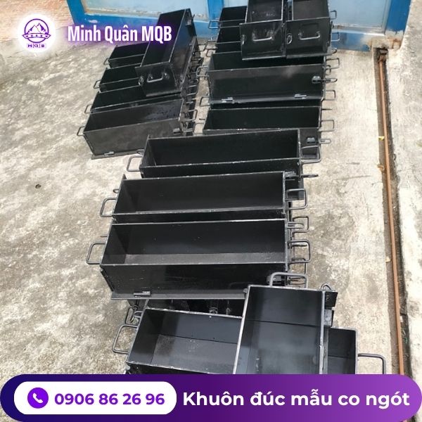 Khuôn đúc mẫu thử co rút 100x100x400mm