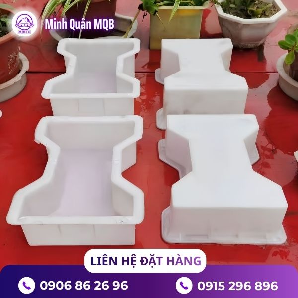 Bán khuôn gạch chữ I bằng nhựa PP