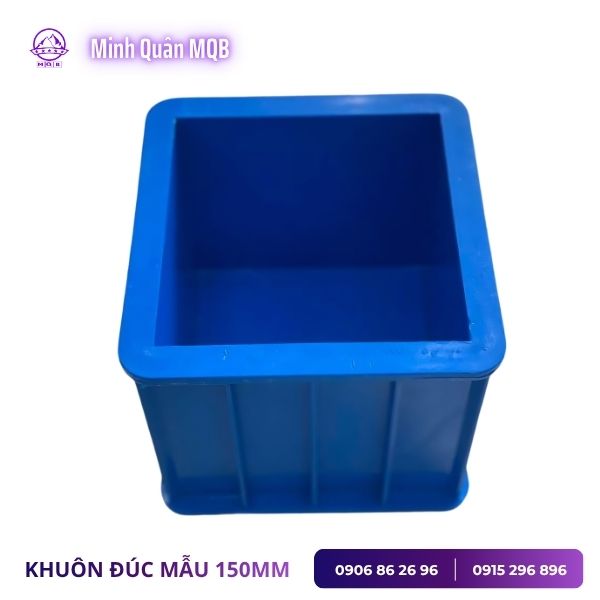 Khuôn nhựa đúc mẫu lập phương 150mm