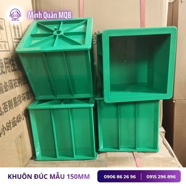 Khuôn nhựa đúc mẫu lập phương giá rẻ
