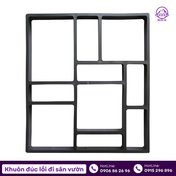 Khuôn sân vườn giả gạch