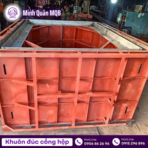 Khuôn thép đúc cống vuông chất lượng