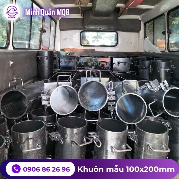 Khuôn thép đúc mẫu hình trụ