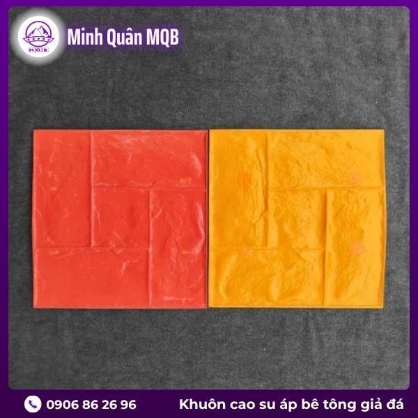 Hướng dẫn dùng khuôn giả đá tự nhiên