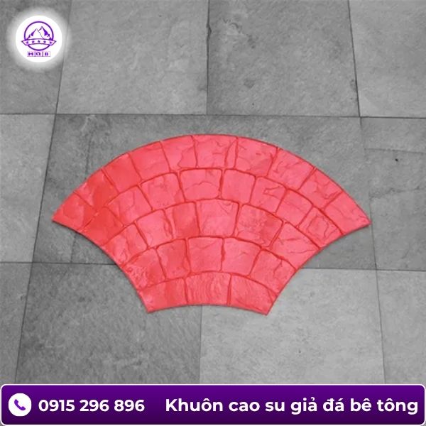 Khuôn áp bê tông rẻ quạt
