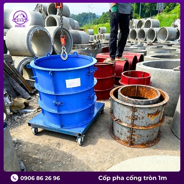 Khuôn đúc cống bi 1m bằng thép