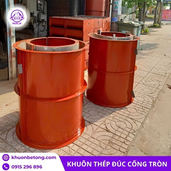 Khuôn thép làm cống