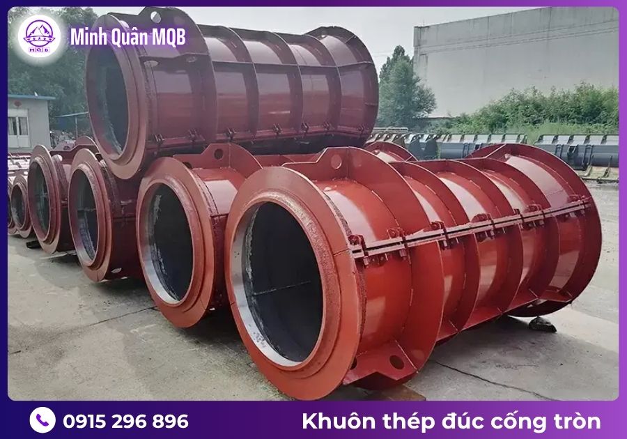 Ván khuôn thép cống tròn 