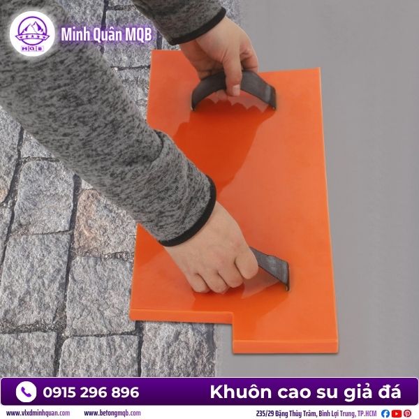 Cách chọn khuôn in vân bê tông