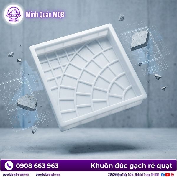 Giá khuôn đúc gạch rẻ quạt