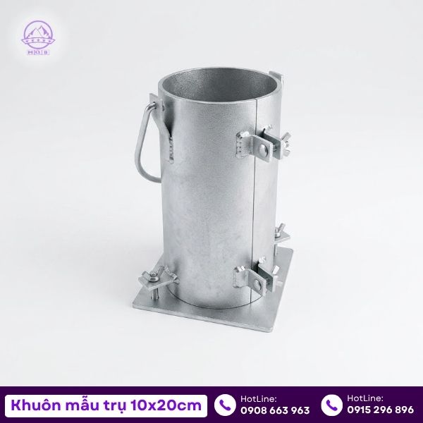 Giá khuôn đúc mẫu trụ 100x200mm