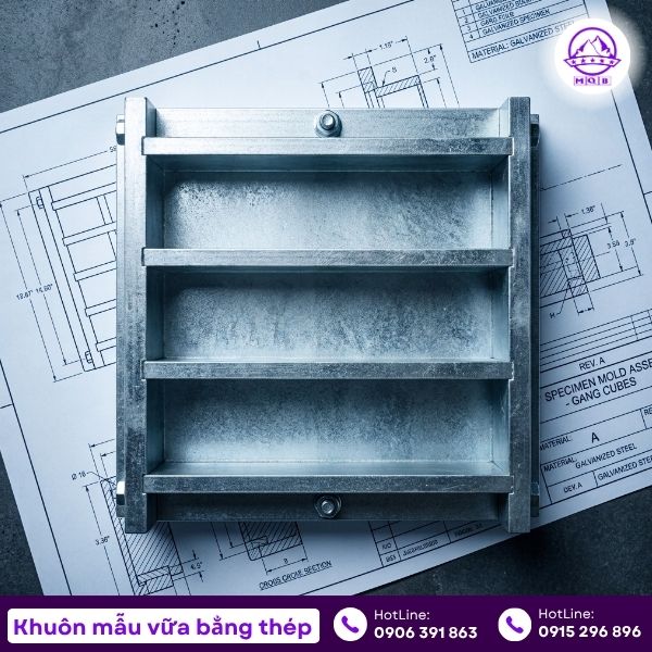 Giá khuôn mẫu 40x40x160mm bằng thép