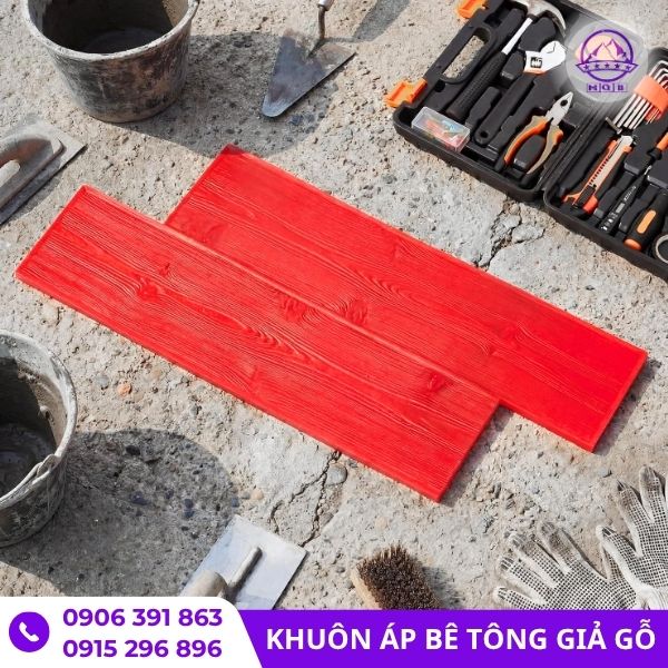 Khuôn dập bê tông giả gỗ