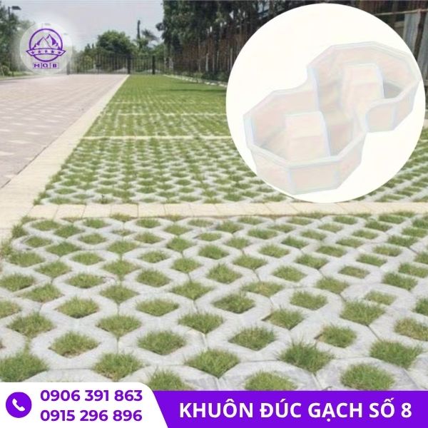 Khuôn đúc gạch số 8