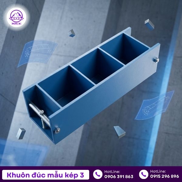 Khuôn mẫu kép ba bằng thép