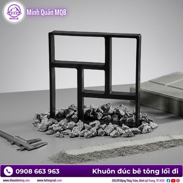 Khuôn tạo hình lối đi bằng nhựa