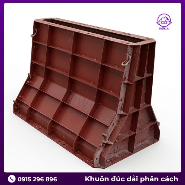 Giá khuôn đúc dải phân cách