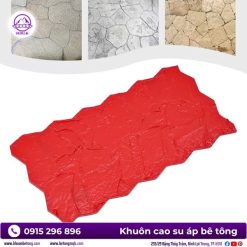 Khuôn cao su họa tiết đá rối tự nhiên